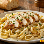 Creamy Garlic Chicken Alfredo Recipe
