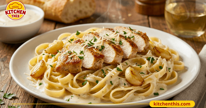 Creamy Garlic Chicken Alfredo Recipe